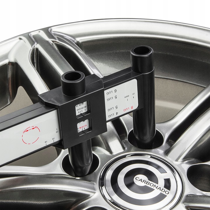 SUWMIARKA MIERNIK ROZSTAWU ŚRUB I NAKRĘTEK KOŁA / FELGI - STIX