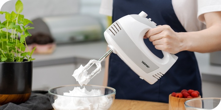 ZELMER ROBOT KUCHENNY MIKSER RĘCZNY ZHM 2450 MOCNY 700W 5 STOPNI REGULACJI