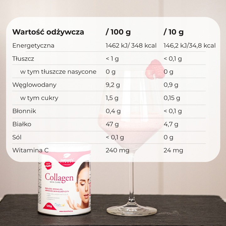 Nature's Finest Kolagen SkinCare z formułą Naticol