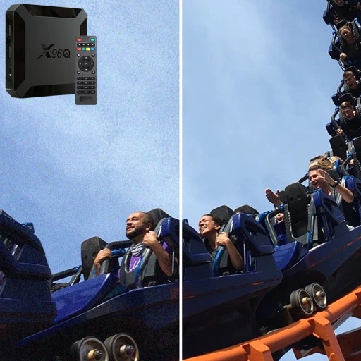 SMART TV BOX X96Q ANDROID 16GB BOX 4K PRZYSTAWKA