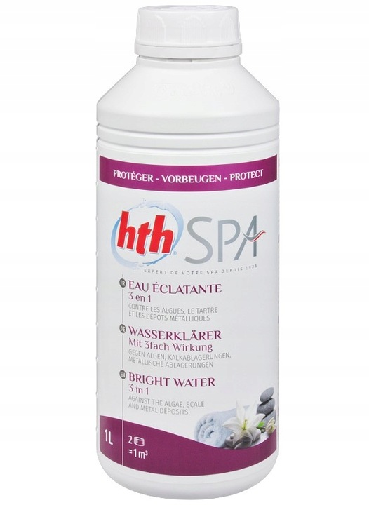 HTH Spa KRYSTALIZATOR na glony do Spa JACUZZI 1L