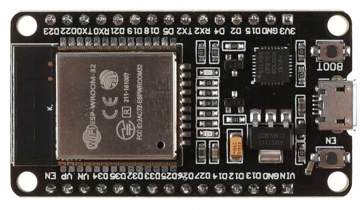 ESP32 30pin, micro-USB, CH9102X, WiFi, Bluetooth. ESP-WROOM-32 DevKitC-v1