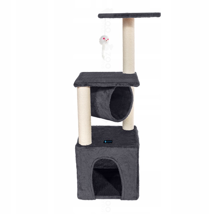 Drapak dla kota słupek 91cm drzewko 5 poziomów budka walec platforma
