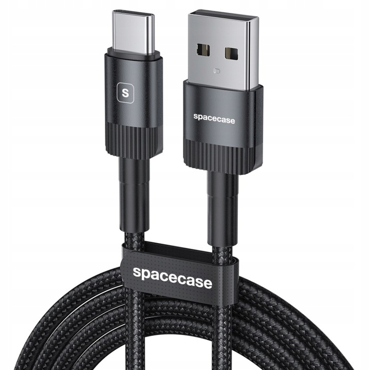 SPACECASE KABEL USB USB-C TYP-C QUICK CHARGE 3.0 200CM SZYBKIE ŁADOWANIE
