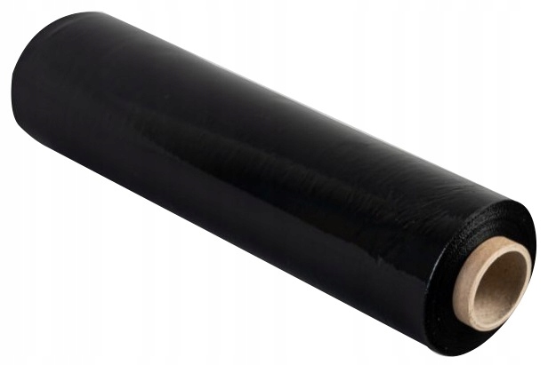 STRECZ folia 3kg CZARNA 2,7kg netto folii 23mic x1