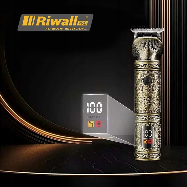 MASZYNKA DO STRZYŻENIA WŁOSÓW BRODY CIAŁA 7W1 TRYMER GOLARKA RIWALL