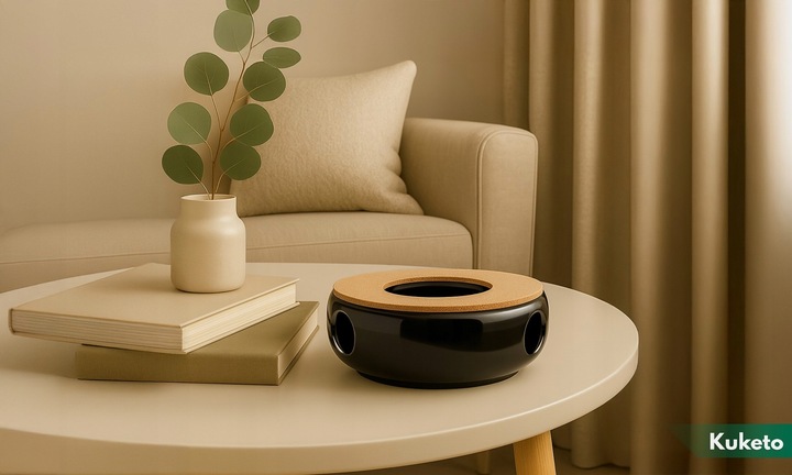 PODGRZEWACZ CERAMICZNY POD DZBANEK ZAPARZACZ CZAJNIK NA ŚWIECZKĘ