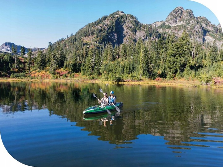 Kajak 2os. Challenger K2 Intex 68306 Pompka Wiosła Dwuosobowy MODEL 2024