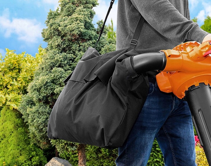 DMUCHAWA SPALINOWA ODKURZACZ do LIŚCI ŚNIEGU Z ROZDRABNIACZEM + WOREK