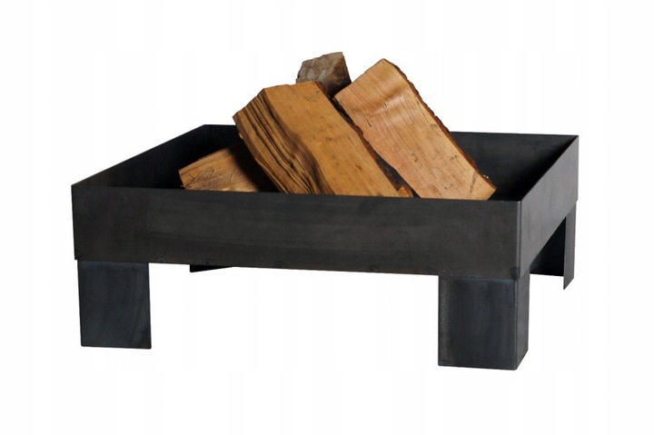 Palenisko ogrodowe kwadrat Duże 70cm Grill Ognisko