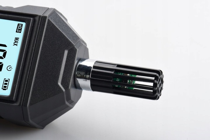 HIGROMETR WILGOTNOŚCIOMIERZ MIERNIK WILGOTNOŚCI I TEMPERATURY POWIETRZA LCD