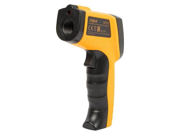 MIERNIK PIROMETR LASEROWY TEMPERATURY TERMOMETR BEZDOTYKOWY -50 +550 WH550