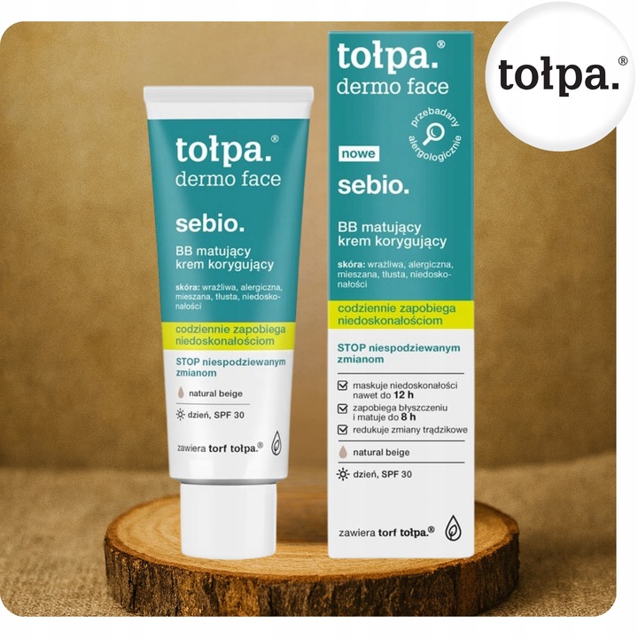 Krem Matujący Korygujący Dermo Face Sebio SPF30 Sebio 40ml