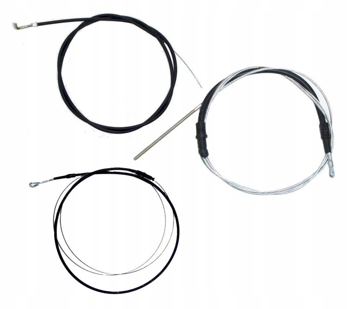 Cięgno linka gazu + sprzęgła + ssania Fiat 126p 3szt LINEX 1QP