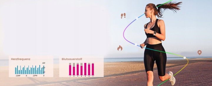 NAIXUES SMARTWATCH ZEGAREK DAMSKI Połączenie Bluetooth 1.85''AMOLED HD IP68