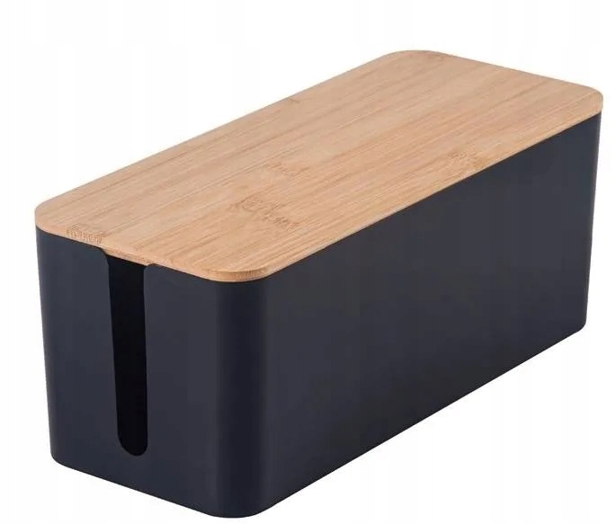 ORGANIZER POJEMNIK PUDEŁKO MASKOWNICA NA KABLE PRZEWODY LISTWY