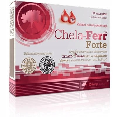 Chela Ferr Forte Żelazo Chelat Olimp Labs