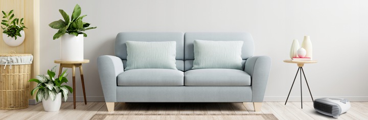 FARELKA TERMOWENTYLATOR GRZEJNIK ELEKTRYCZNY 2000W TERMOSTAT, 3 TRYBY