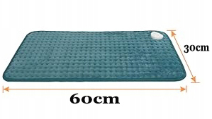 DUŻA PODUSZKA ELEKTRYCZNA PODGRZEWANA TERMOFOR MATA ROZGRZEWAJĄCA XL 60x30