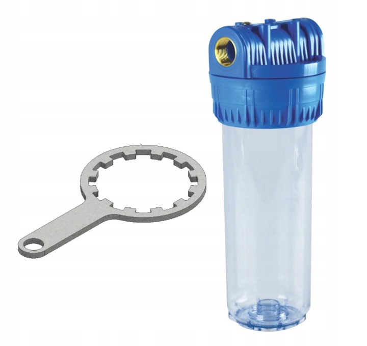 Metalowy klucz korpusu filtra wody 10" 10' solidny stalowy