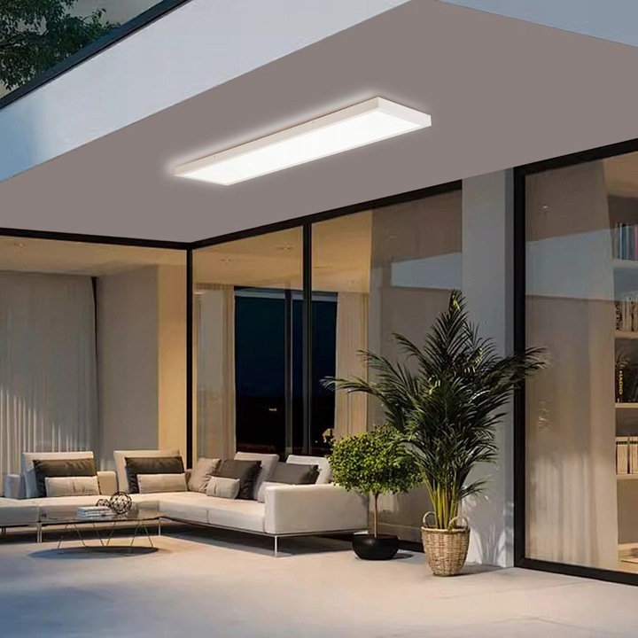 Panel LED Lampa Sufitowa Plafon Natynkowy 30x120 cm 50W 5250lm PREMIUM