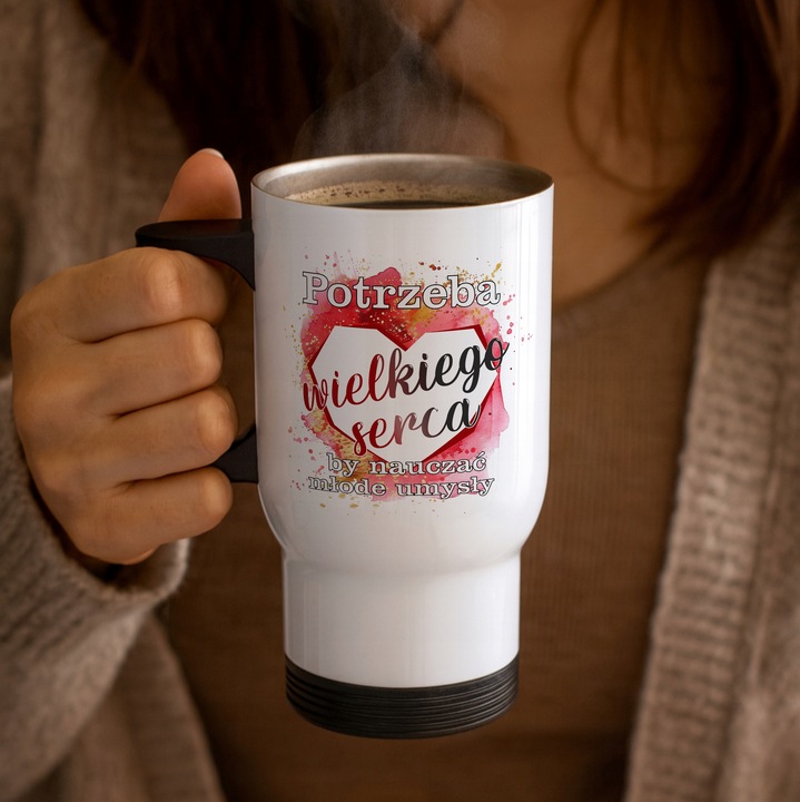 Personalizowany Kubek termiczny dla Wychowawcy Prezent na Dzień Nauczyciela