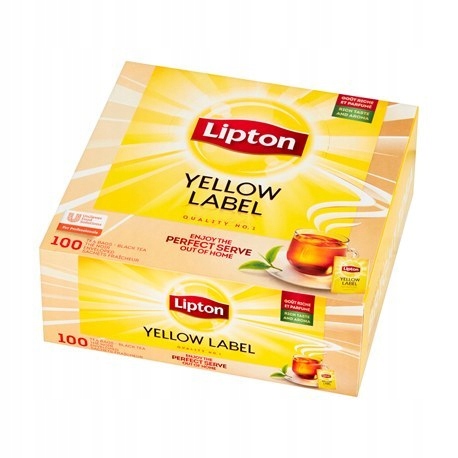 Herbata czarna w kopertach Lipton 180 g