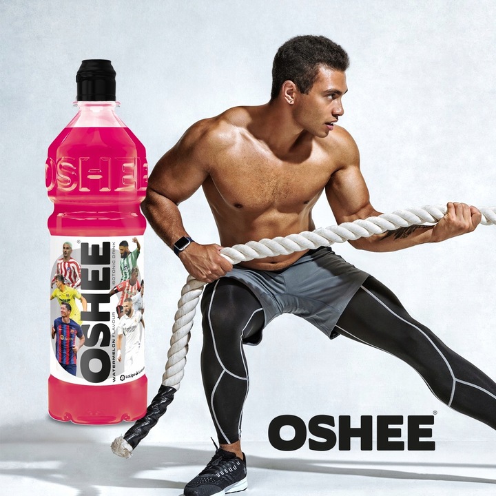 6x Napój OSHEE Isotonic Drink arbuz witaminy 750ml