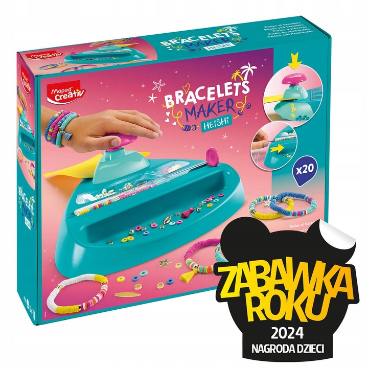 Zabawka roku kreatywna - prezent Maped Creativ fabryka bransoletek