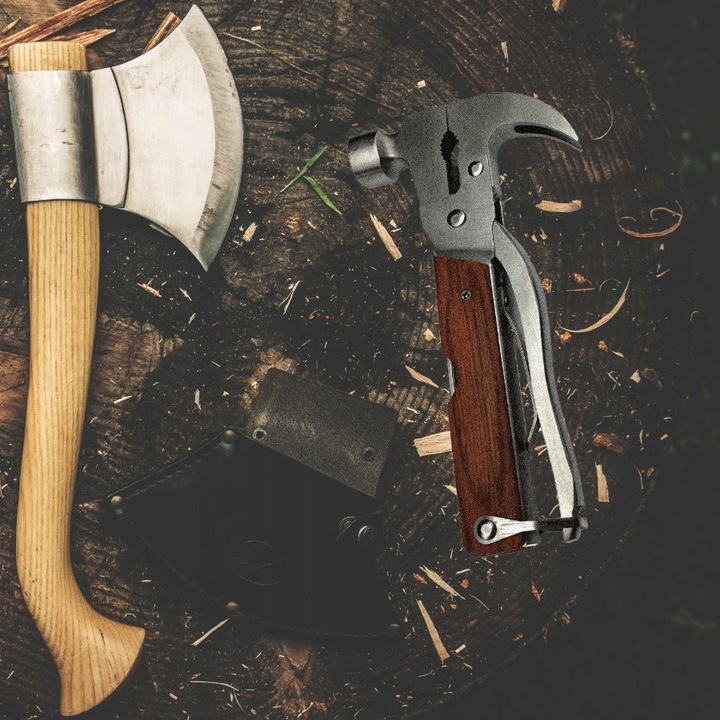 MULTITOOL NARZĘDZIE WIELOFUNKCYJNE SURVIVAL ZESTAW