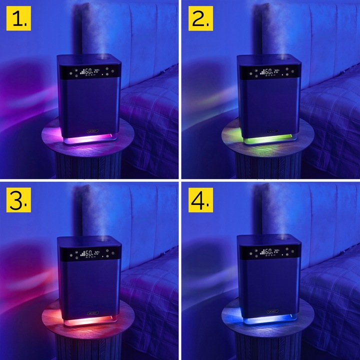 5w1 Nawilżacz powietrza Oczyszcza Jonizator Yoer AUTOMATYCZNY +Aromaterapia