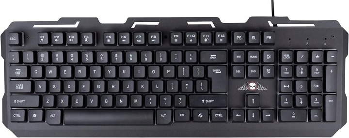 Klawiatura membranowa gamingowa NO FEAR dla graczy