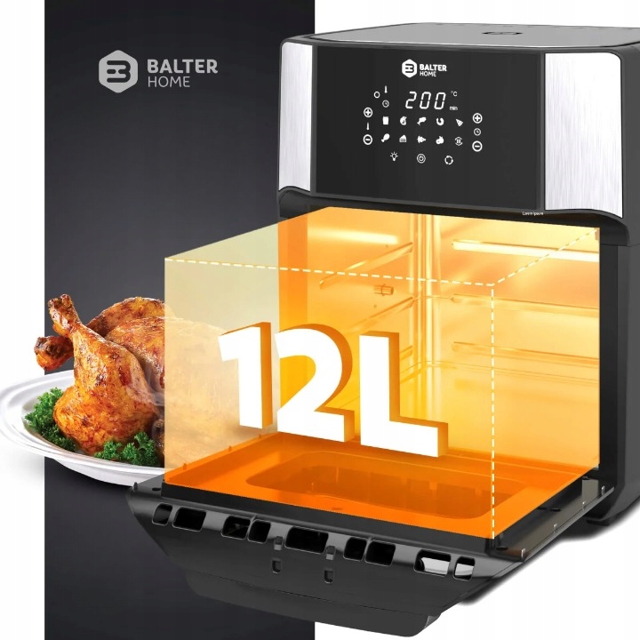 Frytkownica beztłuszczowa Balter HL-1200 12 L