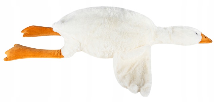 MASKOTKA PODUSZKA PLUSZAK GĘŚ PLUSZOWA XXL 90cm