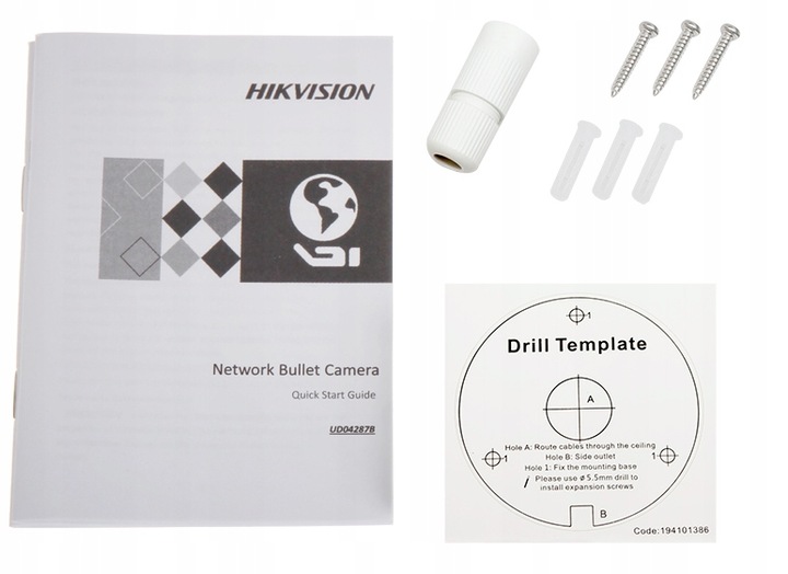 KAMERA IP 4Mpx HIKVISION PoE 2560x1440p IR30 ONVIF