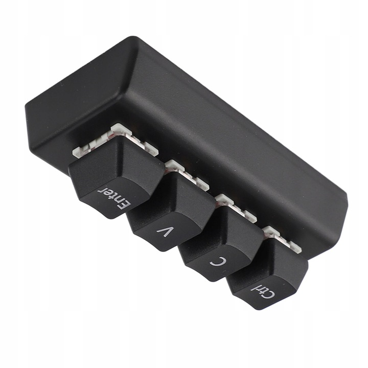 PROGRAMOWALNA KLAWIATURA MECHANICZNA USB 4 KLAWISZE MINI