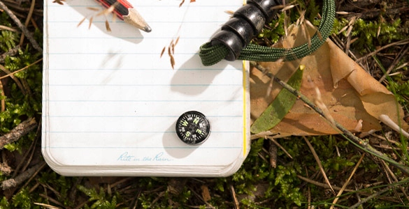 HELIKON Kompas Button Compass Small Czarny