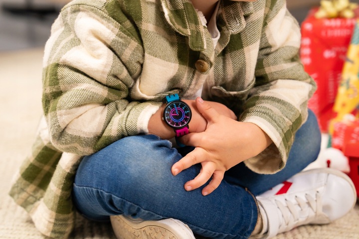 Kiddus Zegarek edukacyjny dla dzieci, idealny do nauki odczytywania godziny