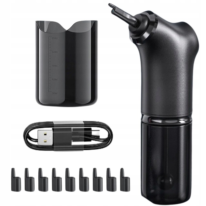 IRYGATOR URZĄDZENIE CZYSZCZENIA USZU PŁUKANIA WOSKOWINY BEZPRZEWODOWY