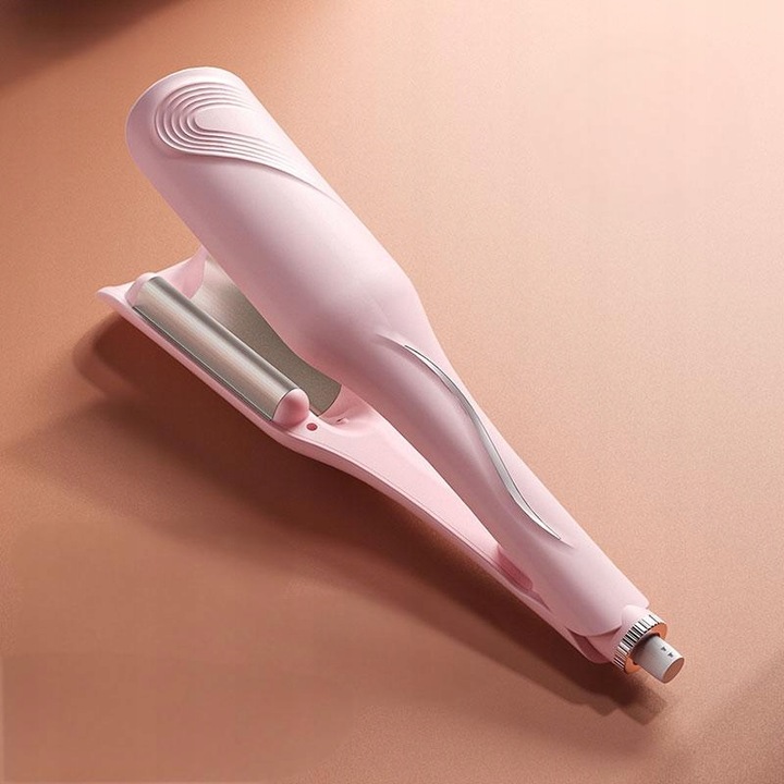 LOKÓWKA DUOMEI Profesjonalna Lokówka Falownica do włosów różowy 32MM