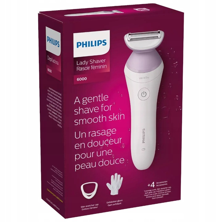 PHILIPS BRL136/00 BEZPRZEWODOWY GOLARKA NA SUCHO I MOKRO