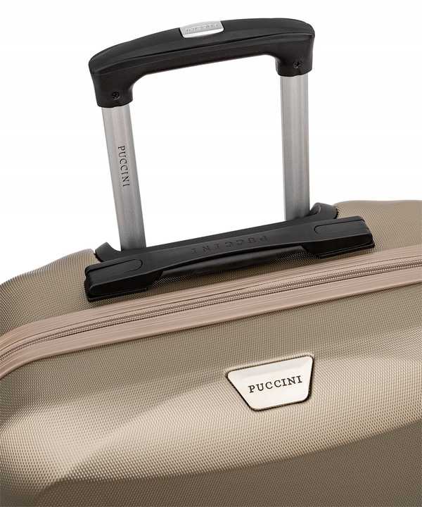 Walizka Średnia Podróżna Na Kółkach Twarda PUCCINI Szampańska ABS03B 6