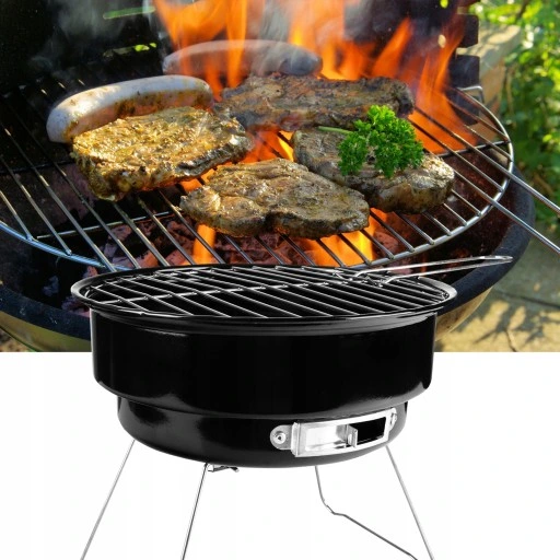 GRILL OGRODOWY Węglowy PRZENOŚNY GRILL MAŁY BARBEQUE TORBA