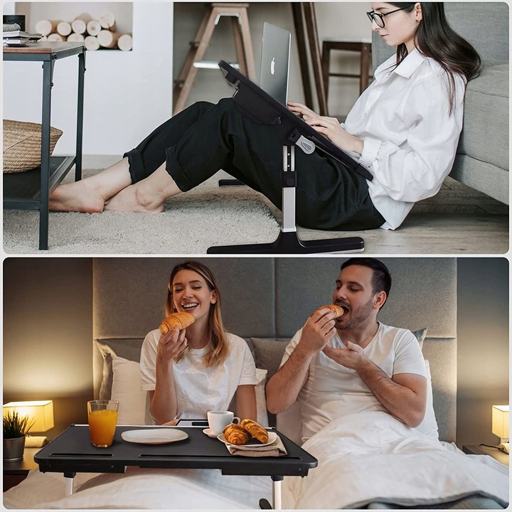 PODSTAWKA POD LAPTOPA STOLIK REGULOWANY SKŁADANY MOZOS GAME-SL2