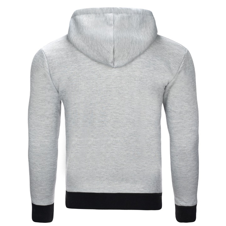 RS01 roz. M GŁADKA BLUZA MĘSKA Z KAPTUREM