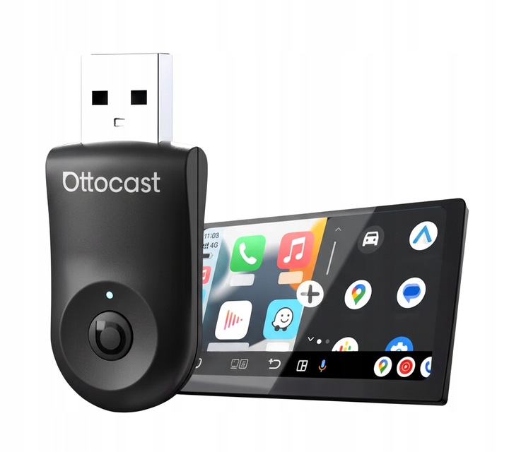 Bezprzewodowy Adapter Ottocast Mini 2w1 CarPlay / Android Auto CA505-T