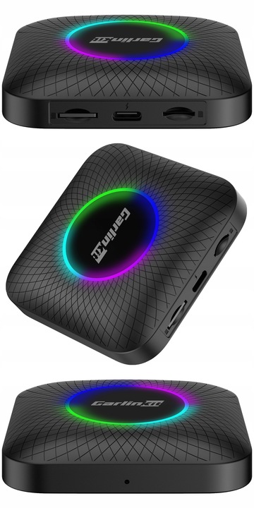 CARLINKIT TBOX AMBIENT RGB 8/128GB APPLE CARPLAY ANDROID AUTO CARLINK