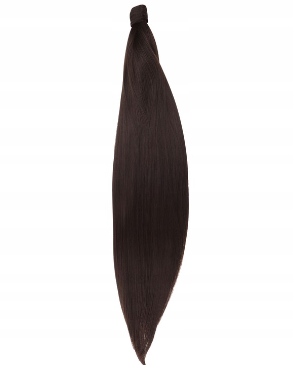 Włosy Syntetyczne Doczepiane Kucyk Kitka Dopinka Treska 60 cm jak Naturalne