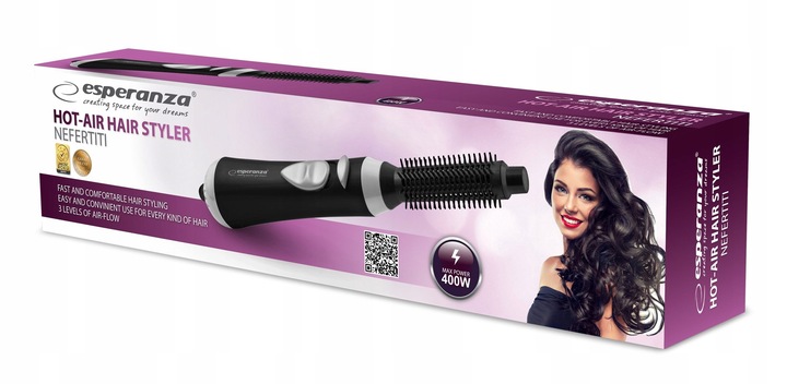 LOKÓWKO - SUSZARKA LOKÓWKA DO WŁOSÓW FRYZUR 400W 3 POZIOMY NAWIEWU