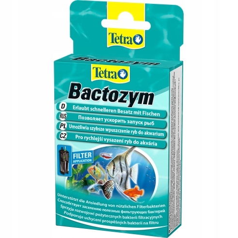 Tetra Bactozym 10 sztuk SZCZEPY BAKTERII DO FILTRA